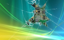 broken vista microsoft windows 1680x1050 wallpaper 